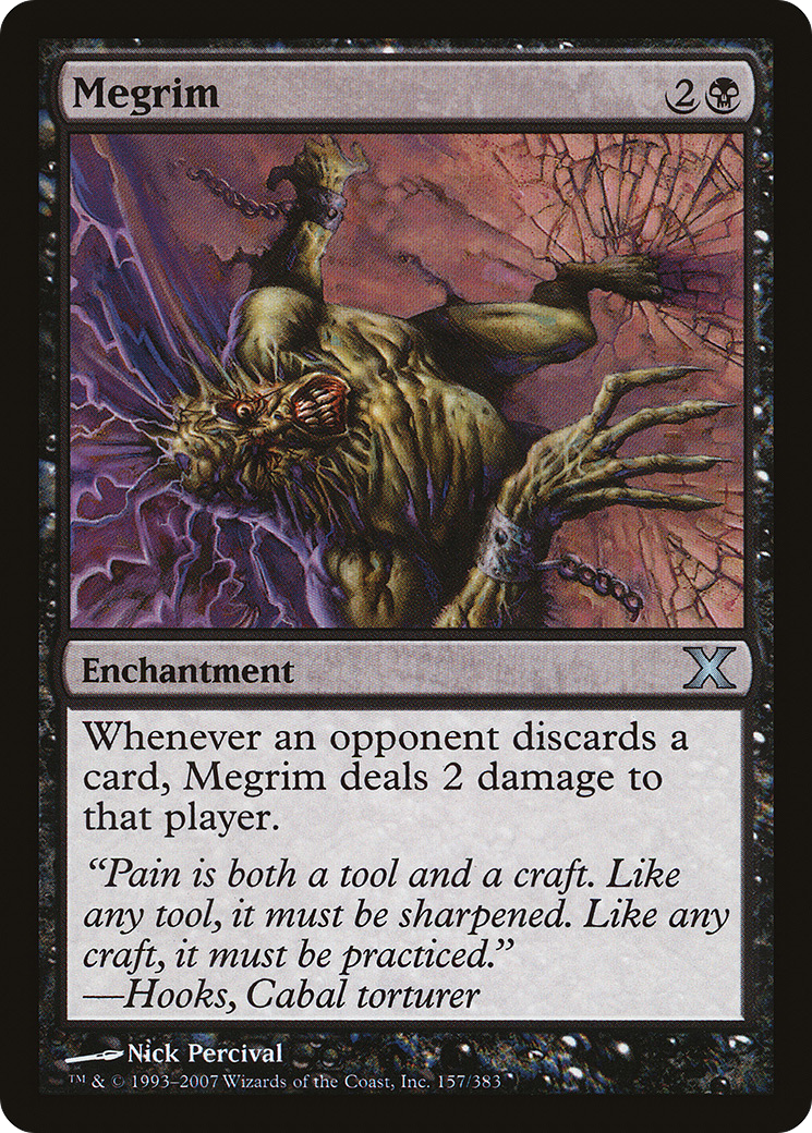 Image of Megrim (10E-157) - Tenth Edition Foil