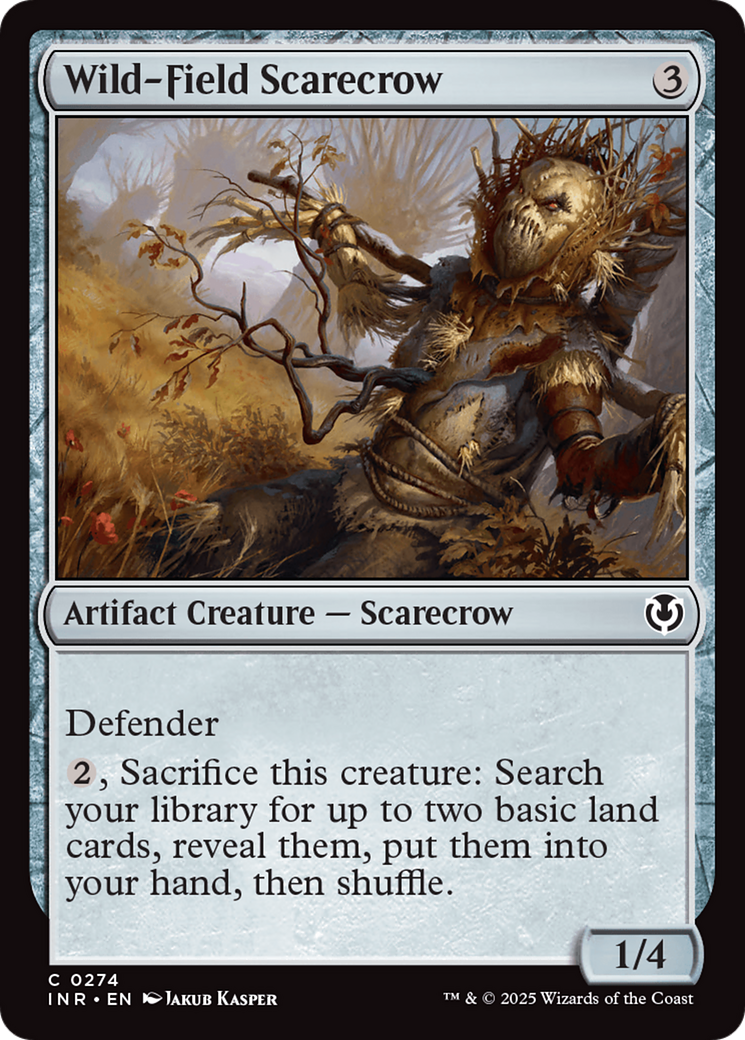 Image of Wild-Field Scarecrow (INR-274) - Innistrad Remastered Foil