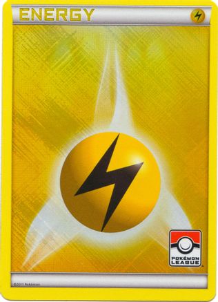 Image of Lightning Energy (2011 Pokemon League)  - Holofoil League & Championship Cards - Promo