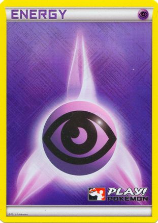 Image of Psychic Energy (2011 Play! Pokemon)  - Holofoil League & Championship Cards - Promo