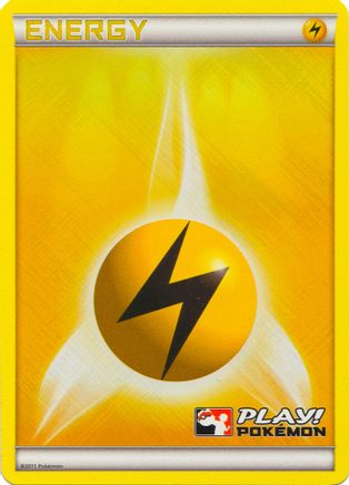 Image of Lightning Energy (2011 Play! Pokemon)  - Holofoil League & Championship Cards - Promo