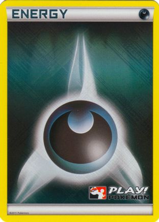 Image of Darkness Energy (2011 Play! Pokemon)  - Holofoil League & Championship Cards - Promo