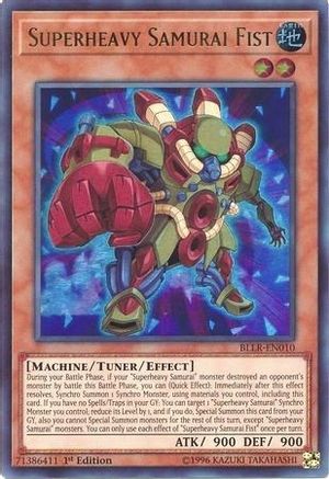 Image of Superheavy Samurai Fist (BLLR-EN010) - Battles of Legend: Light's Revenge 1st Edition