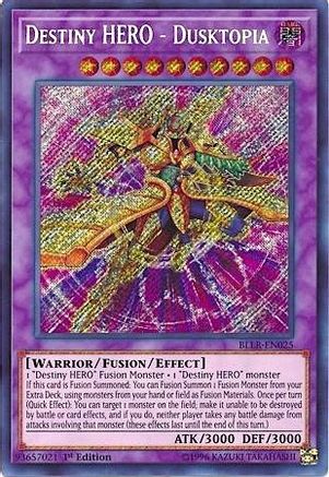 Image of Destiny HERO - Dusktopia (BLLR-EN025) - Battles of Legend: Light's Revenge 1st Edition