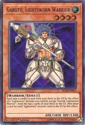 Image of Garoth, Lightsworn Warrior (BLLR-EN037) - Battles of Legend: Light's Revenge 1st Edition