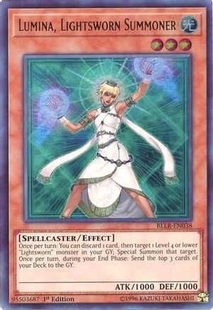 Image of Lumina, Lightsworn Summoner (BLLR-EN038) - Battles of Legend: Light's Revenge 1st Edition
