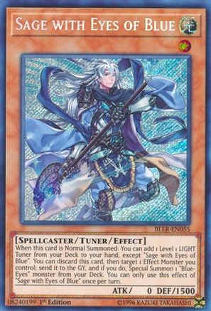 Image of Sage with Eyes of Blue (BLLR-EN055) - Battles of Legend: Light's Revenge 1st Edition