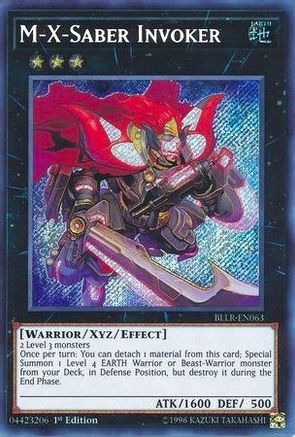 Image of M-X-Saber Invoker (BLLR-EN063) - Battles of Legend: Light's Revenge 1st Edition