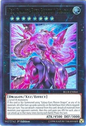 Image of Neo Galaxy-Eyes Photon Dragon (BLLR-EN064) - Battles of Legend: Light's Revenge 1st Edition