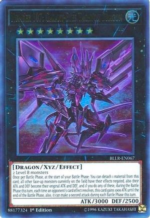 Image of Number 107: Galaxy-Eyes Tachyon Dragon (BLLR-EN067) - Battles of Legend: Light's Revenge 1st Edition