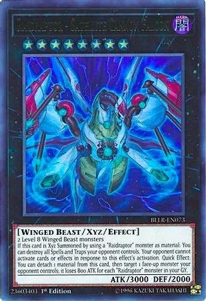 Image of Raidraptor - Satellite Cannon Falcon (BLLR-EN073) - Battles of Legend: Light's Revenge 1st Edition