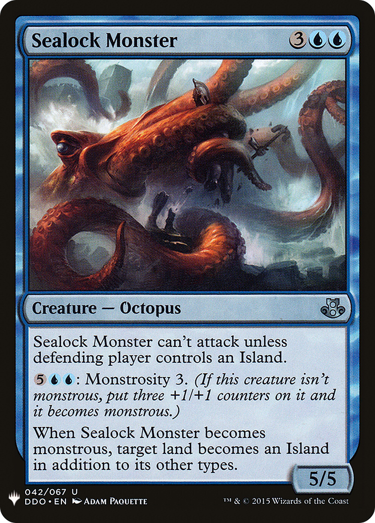 Image of Sealock Monster (LIST-042) - The List