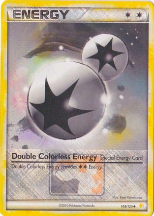 Image of Double Colorless Energy 103/123  - Reverse Holofoil League & Championship Cards - Promo