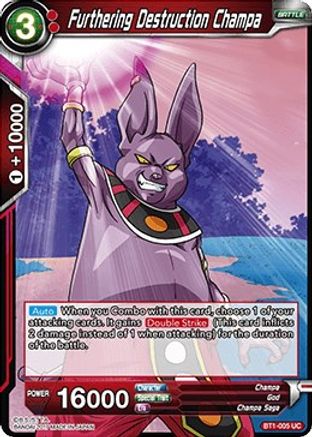 Image of Furthering Destruction Champa (BT1-005) - Galactic Battle