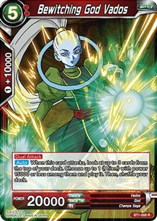 Image of Bewitching God Vados (BT1-008) - Galactic Battle