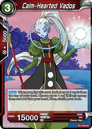 Image of Calm-Hearted Vados (BT1-009) - Galactic Battle