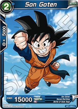 Image of Son Goten (BT1-035) - Galactic Battle