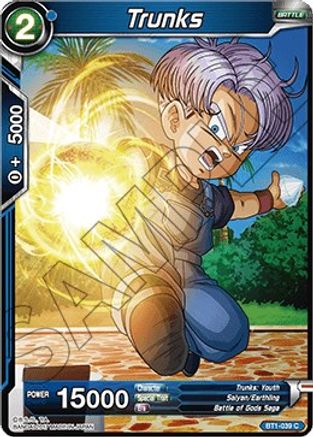 Image of Trunks (BT1-039) - Galactic Battle