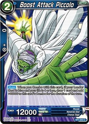 Image of Boost Attack Piccolo (BT1-045) - Galactic Battle