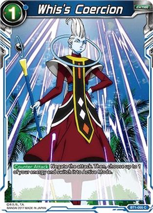 Image of Whis's Coercion (BT1-055) - Galactic Battle