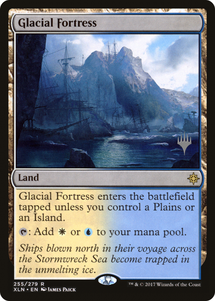 Image of Glacial Fortress (PPM20-255) - Ixalan Promos Foil