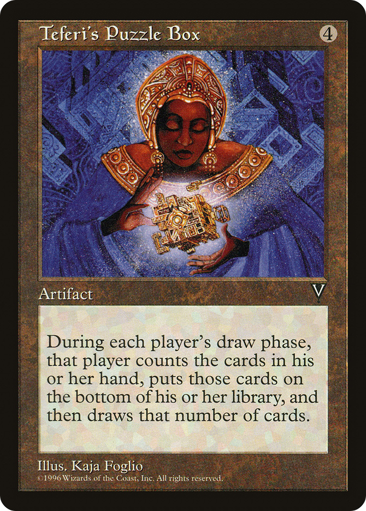 Image of Teferi's Puzzle Box (VIS-) - Visions