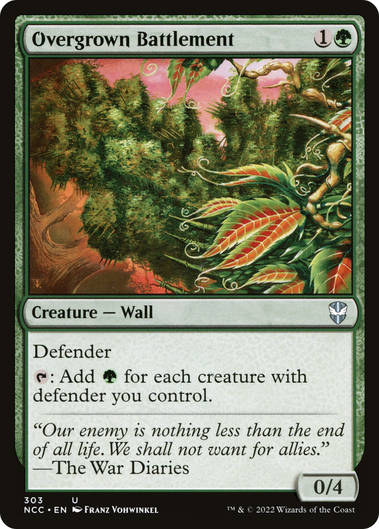 Image of Overgrown Battlement (NCC-303) - New Capenna Commander