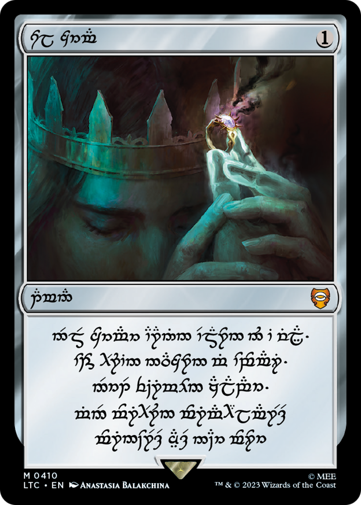 Image of Sol Ring - Human (0410) (LTC-410) - Tales of Middle-earth Commander