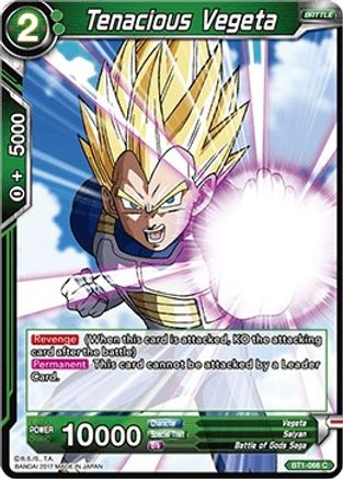 Image of Tenacious Vegeta (BT1-066) - Galactic Battle