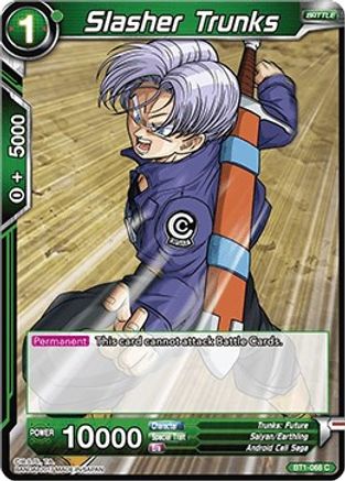 Image of Slasher Trunks (BT1-068) - Galactic Battle