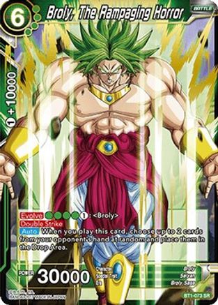 Image of Broly, The Rampaging Horror (BT1-073) - Galactic Battle