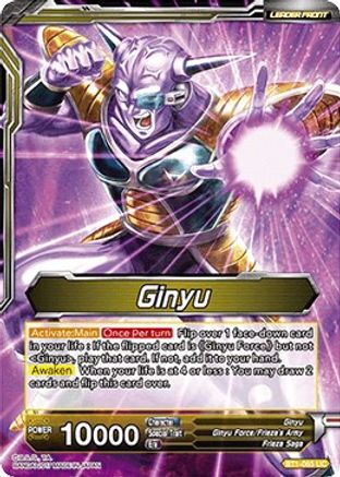Image of Ginyu // Ginyu, The Malicious Transformation (BT1-085) - Galactic Battle