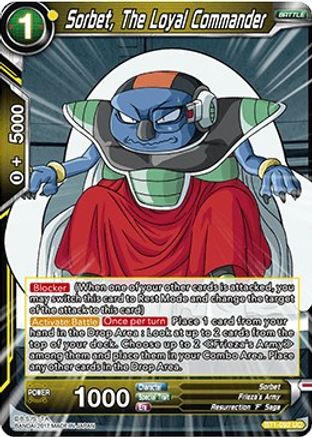 Image of Sorbet, The Loyal Commander (BT1-092) - Galactic Battle
