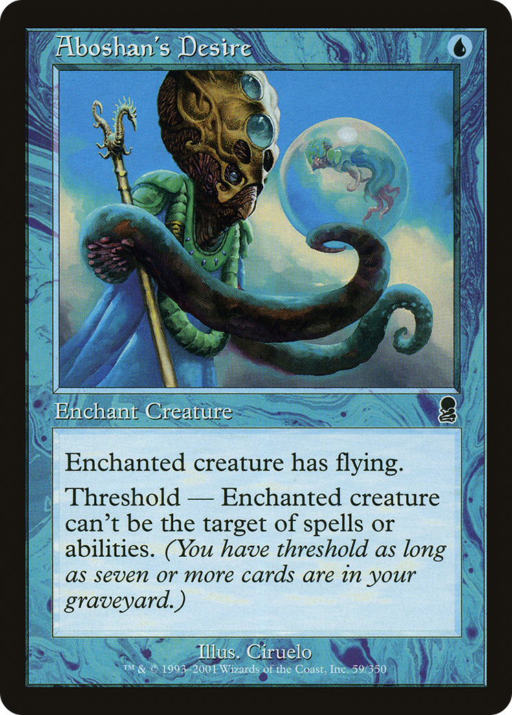 Image of Aboshan's Desire (ODY-059) - Odyssey