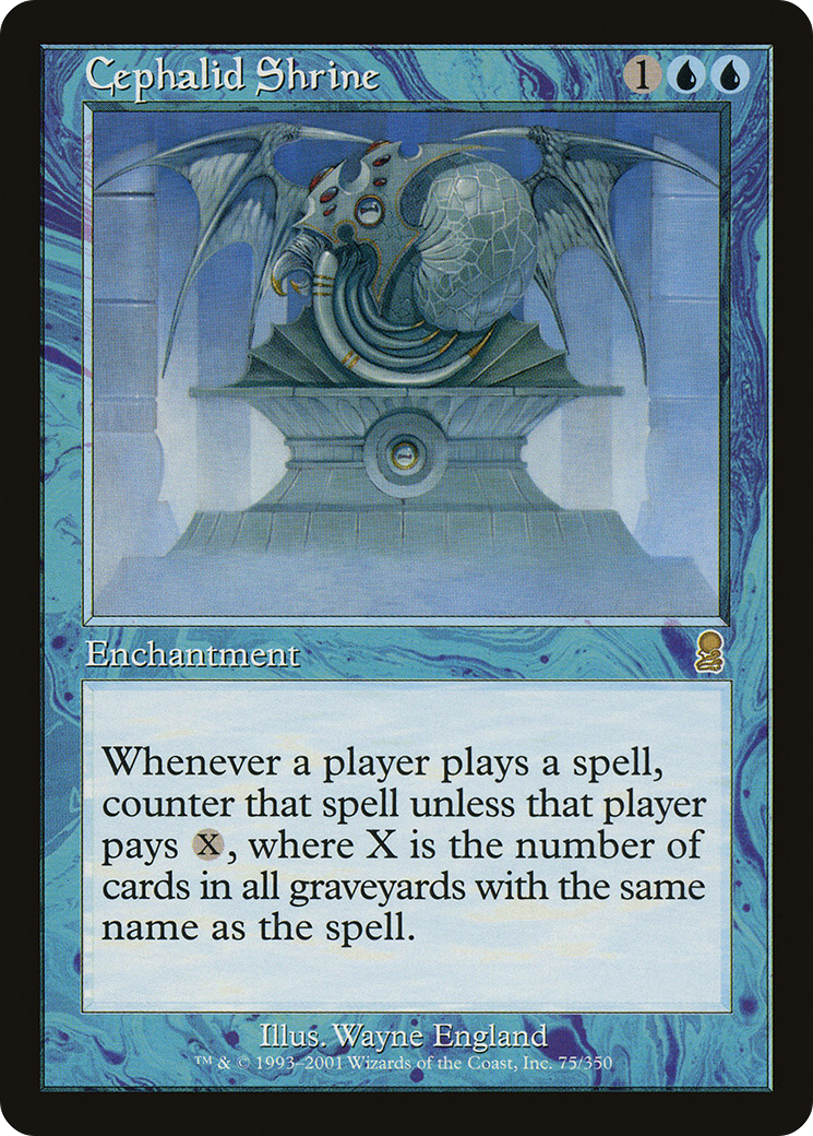 Image of Cephalid Shrine (ODY-075) - Odyssey Foil