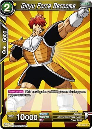 Image of Ginyu Force Recoome (BT1-096) - Galactic Battle