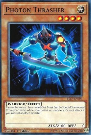 Image of Photon Thrasher (YS17-EN009) - Starter Deck: Link Strike 1st Edition