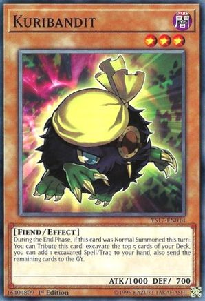 Image of Kuribandit (YS17-EN014) - Starter Deck: Link Strike 1st Edition