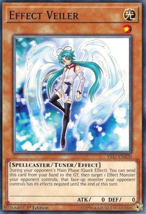 Image of Effect Veiler (YS17-EN020) - Starter Deck: Link Strike 1st Edition