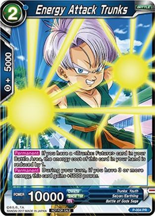 Image of Energy Attack Trunks (Foil Version) (P-004) - Promotion Cards