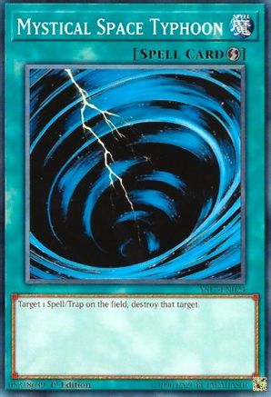 Image of Mystical Space Typhoon (YS17-EN024) - Starter Deck: Link Strike 1st Edition