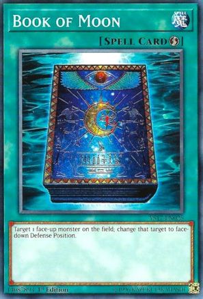 Image of Book of Moon (YS17-EN025) - Starter Deck: Link Strike 1st Edition