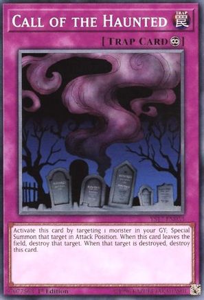 Image of Call of the Haunted (YS17-EN033) - Starter Deck: Link Strike 1st Edition