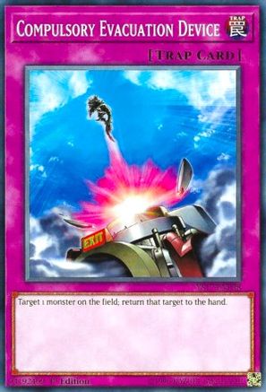 Image of Compulsory Evacuation Device (YS17-EN038) - Starter Deck: Link Strike 1st Edition