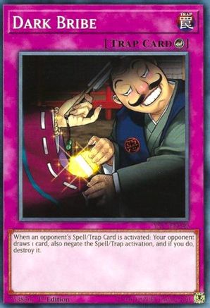 Image of Dark Bribe (YS17-EN040) - Starter Deck: Link Strike 1st Edition