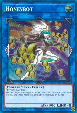 Image of Honeybot (YS17-EN042) - Starter Deck: Link Strike 1st Edition