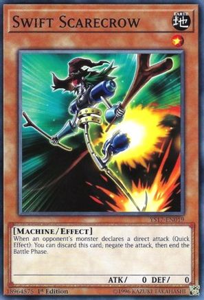 Image of Swift Scarecrow (YS17-EN019) - Starter Deck: Link Strike 1st Edition