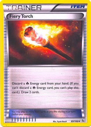 Image of Fiery Torch 089/106  - Reverse Holofoil Miscellaneous Cards & Products - Promo