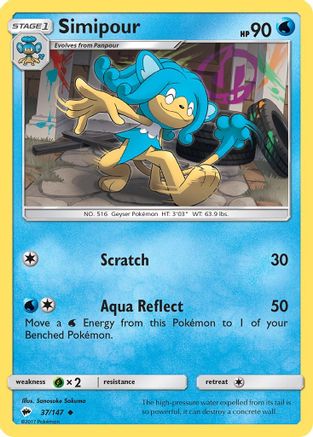 Image of Simipour 037  SM  Burning Shadows - Uncommon