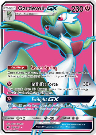 Image of Gardevoir GX (Full Art) 140/147  - Holofoil SM  Burning Shadows - Ultra Rare